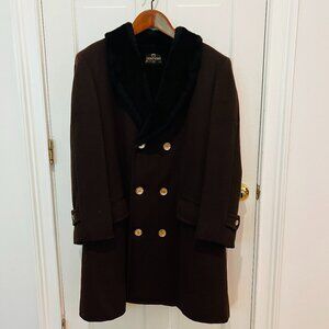 Vintage Zero King - Double Breast Wool Coat Size Large 42 L